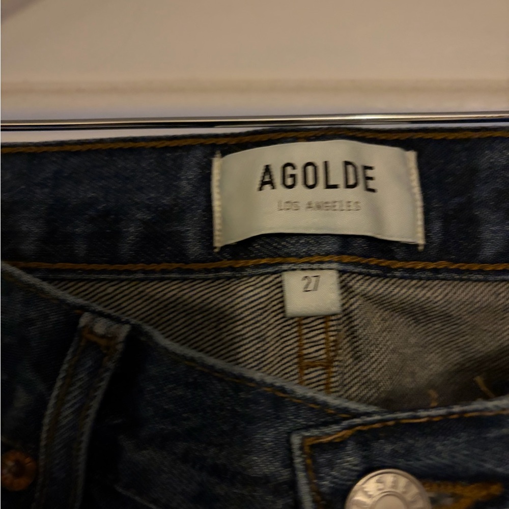 Agolde Indigo Denim Jeans
